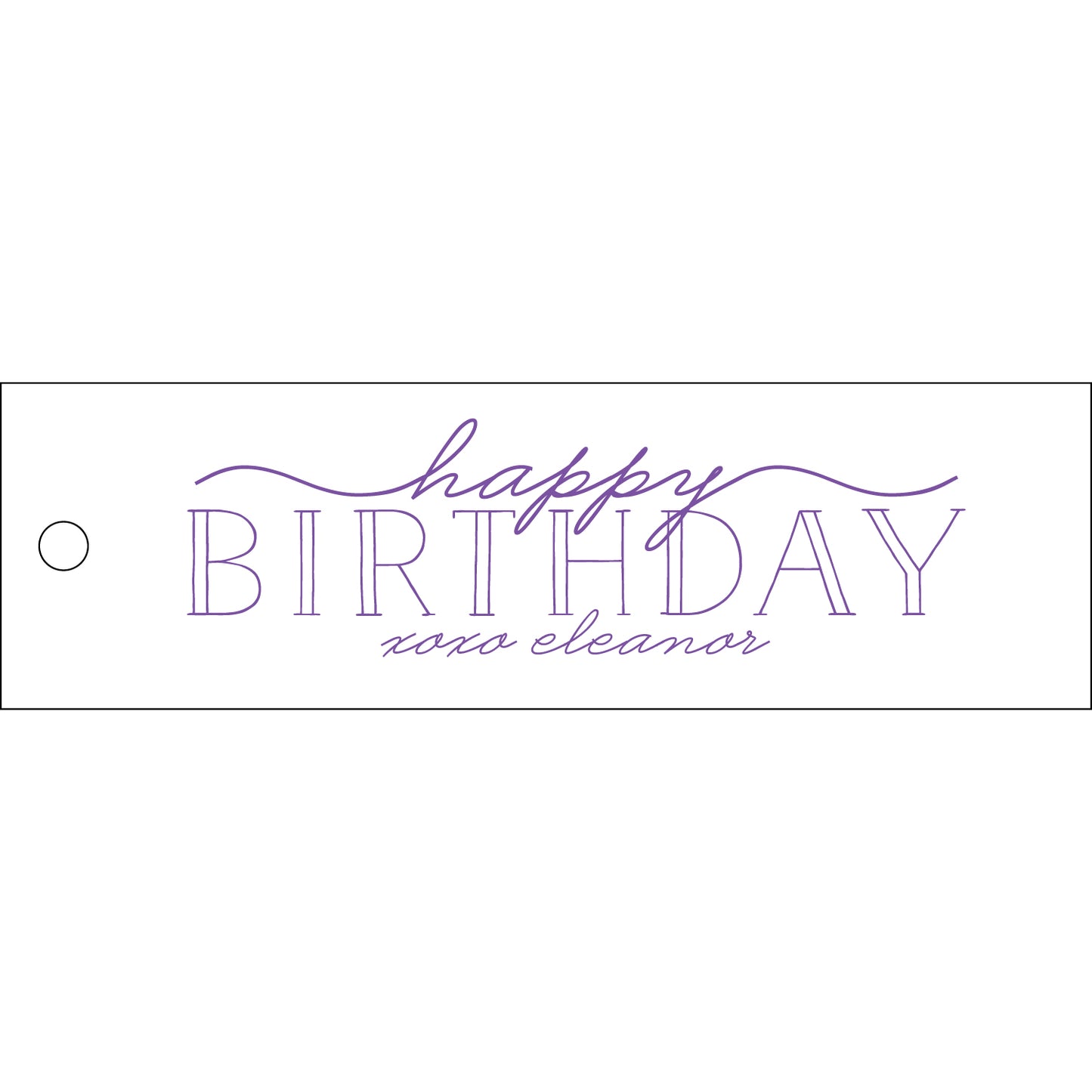 Personalized Gift Tag - T316
