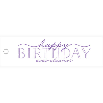 Personalized Gift Tag - T316