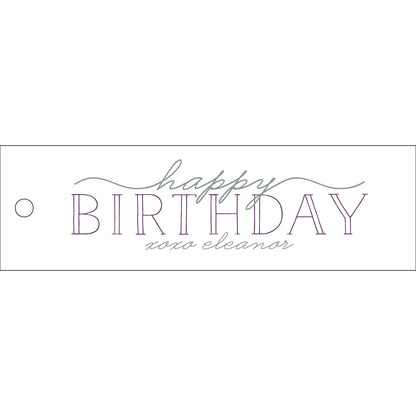 Personalized Gift Tag - T316