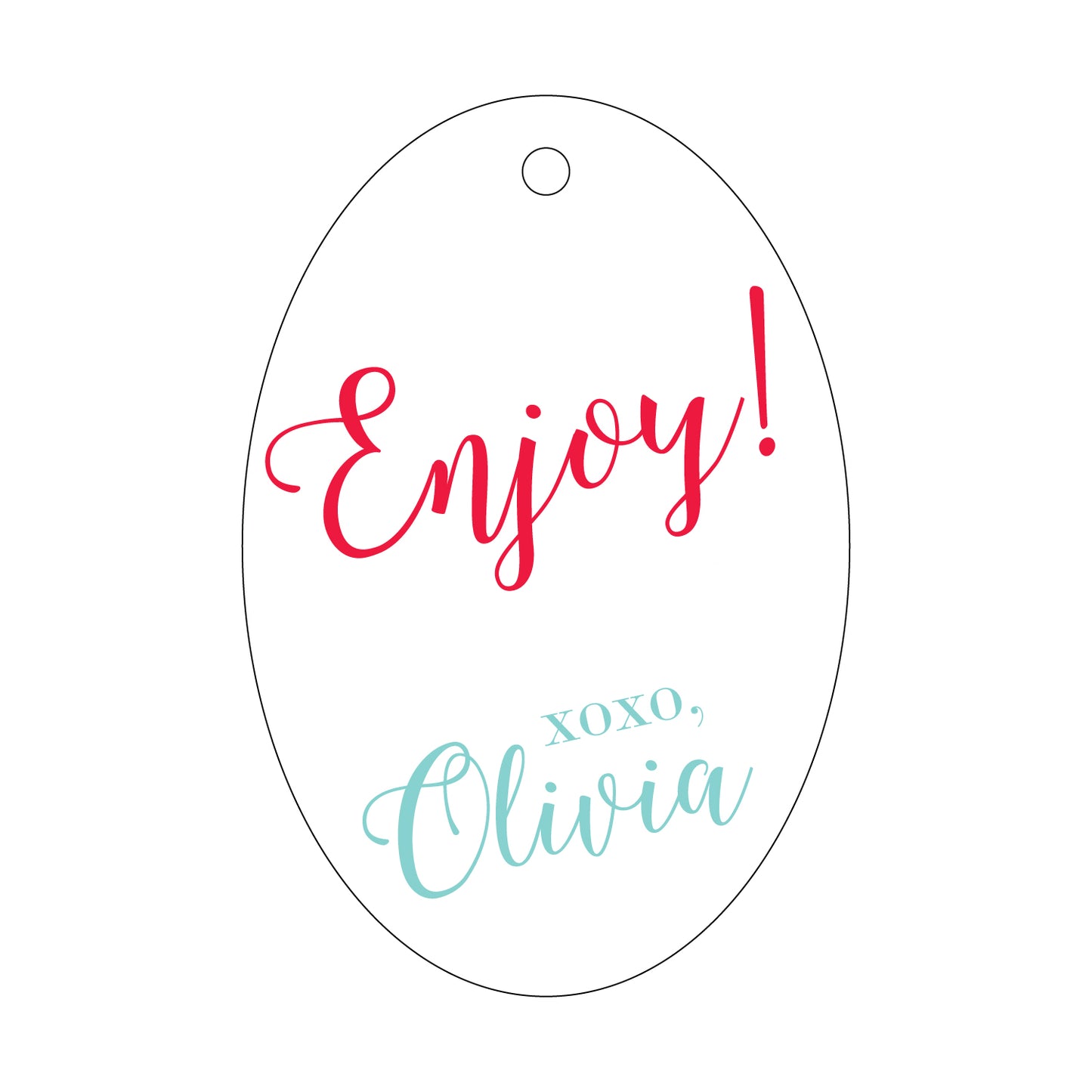 Personalized Gift Tag - T31