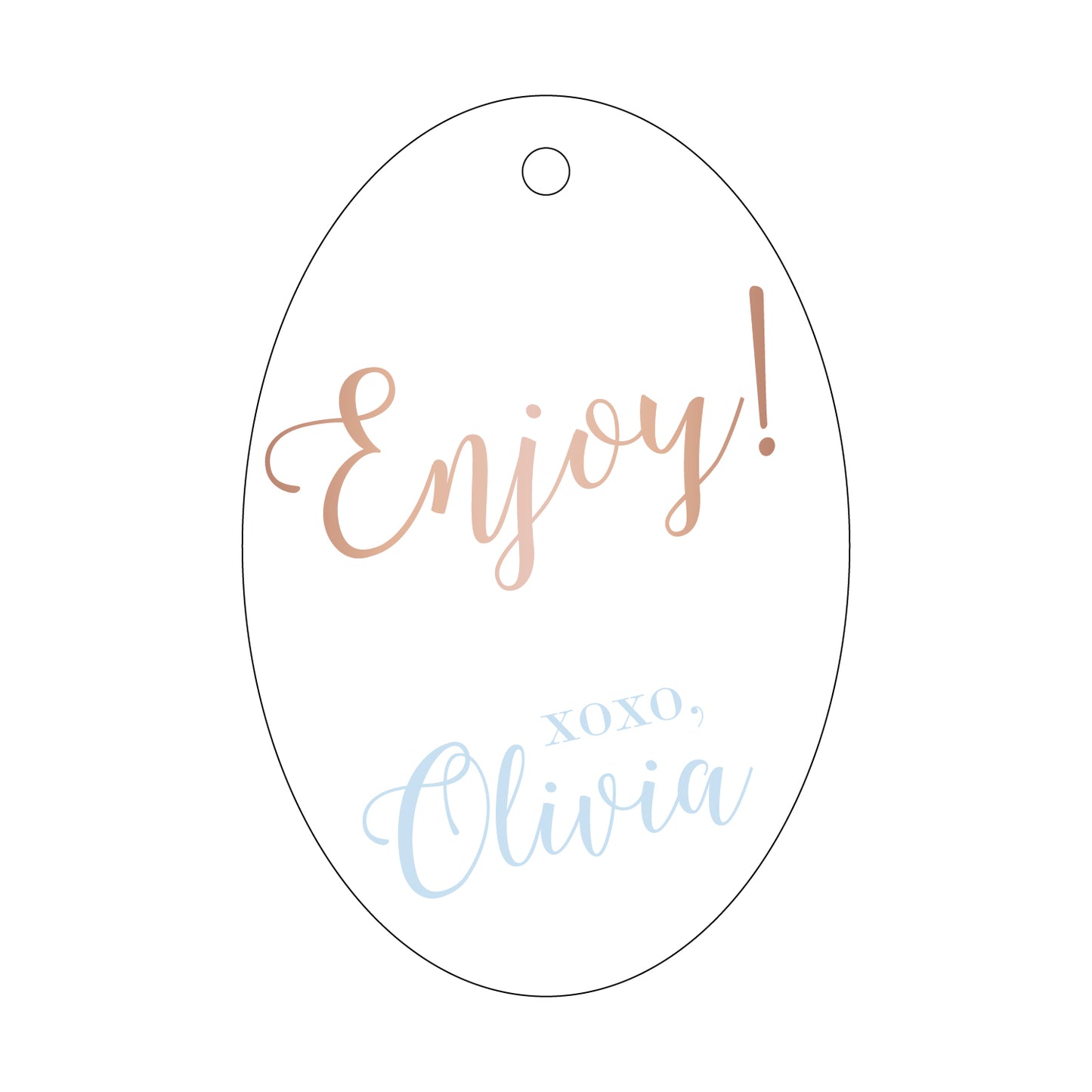 Personalized Gift Tag - T31