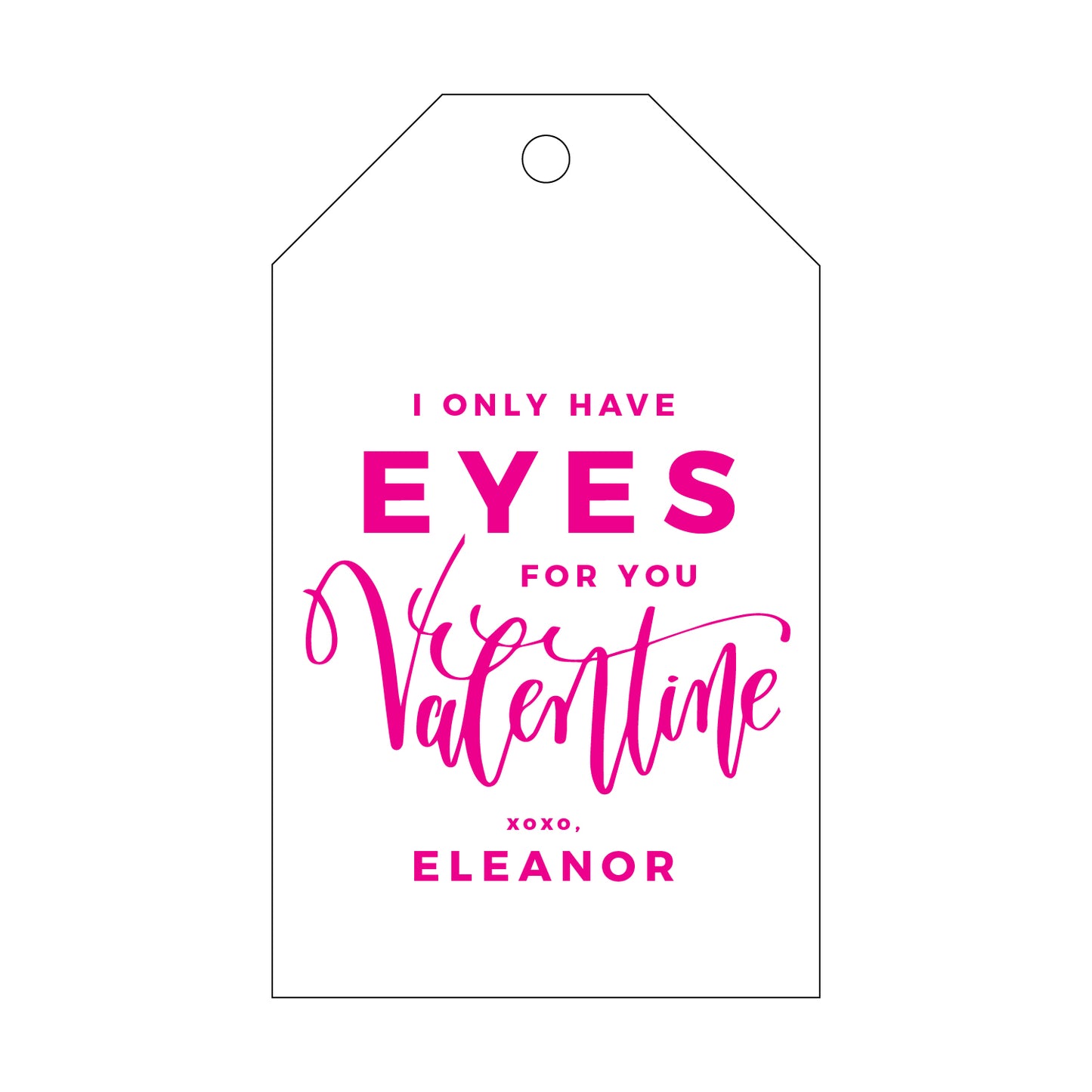 Personalized Gift Tag - T320