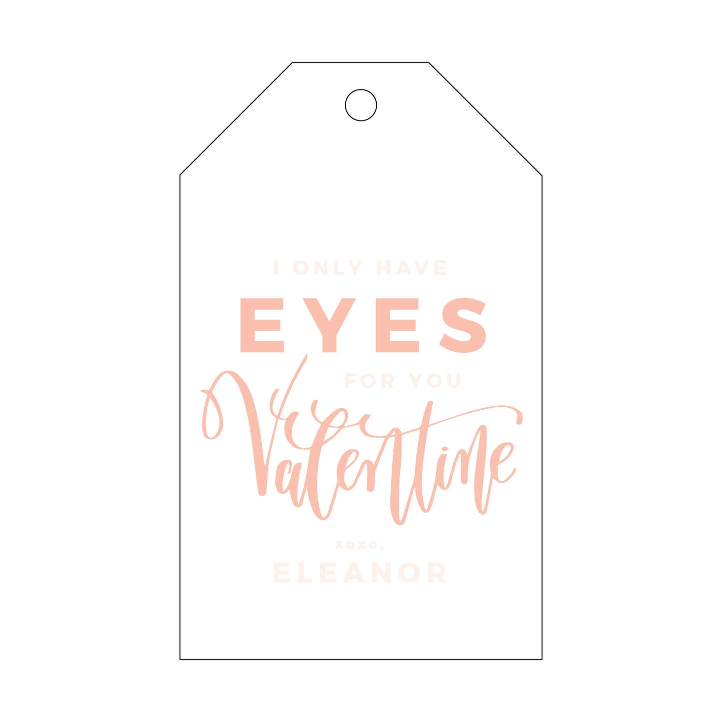 Personalized Gift Tag - T320