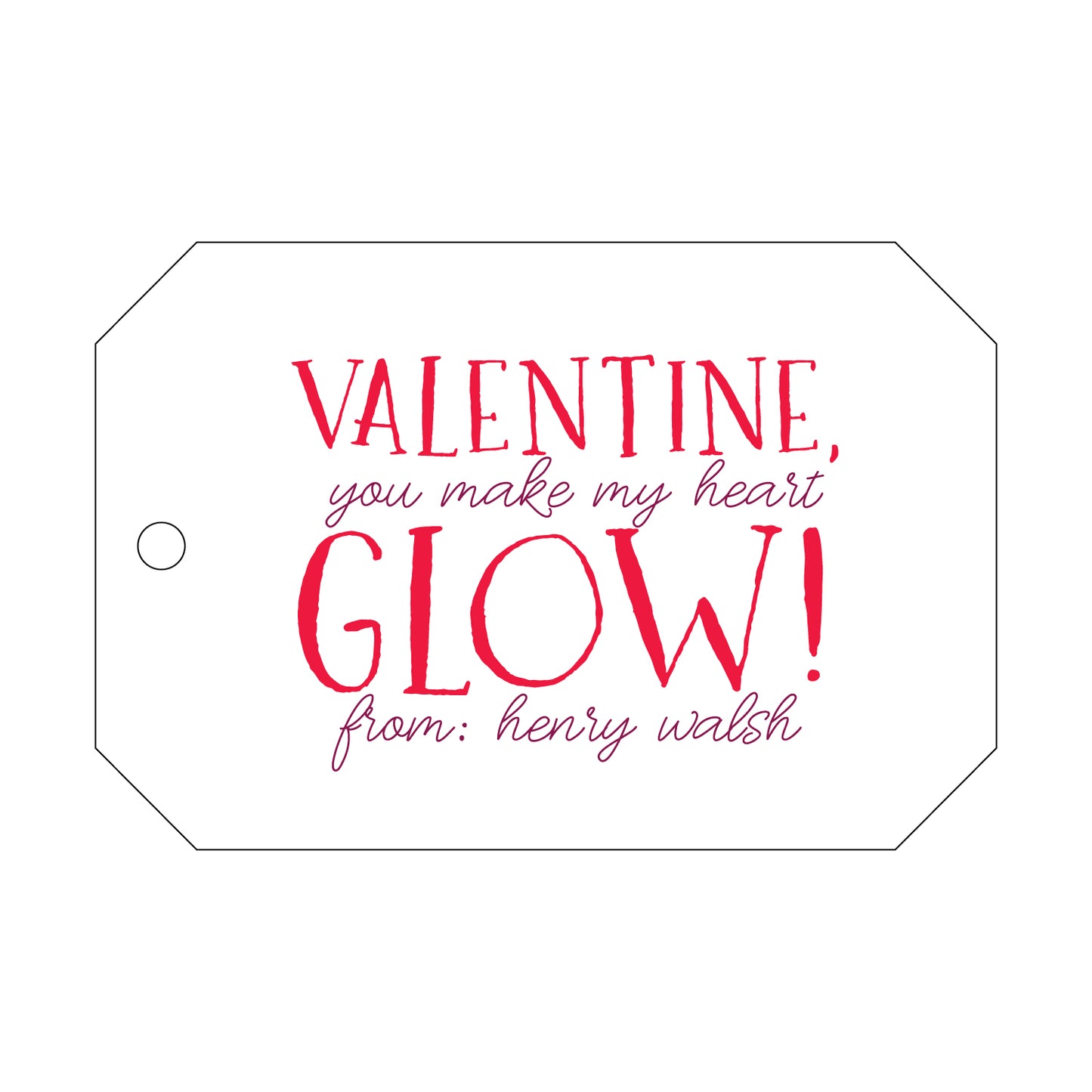 Personalized Gift Tag - T321