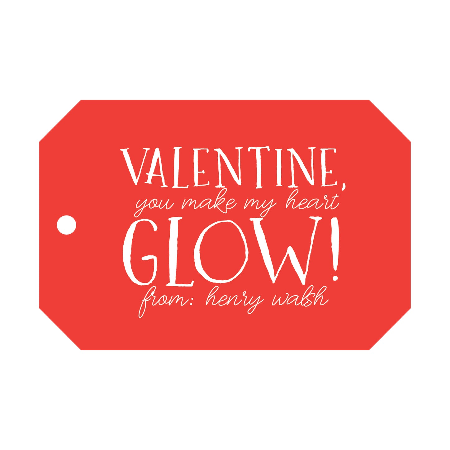 Personalized Gift Tag - T321