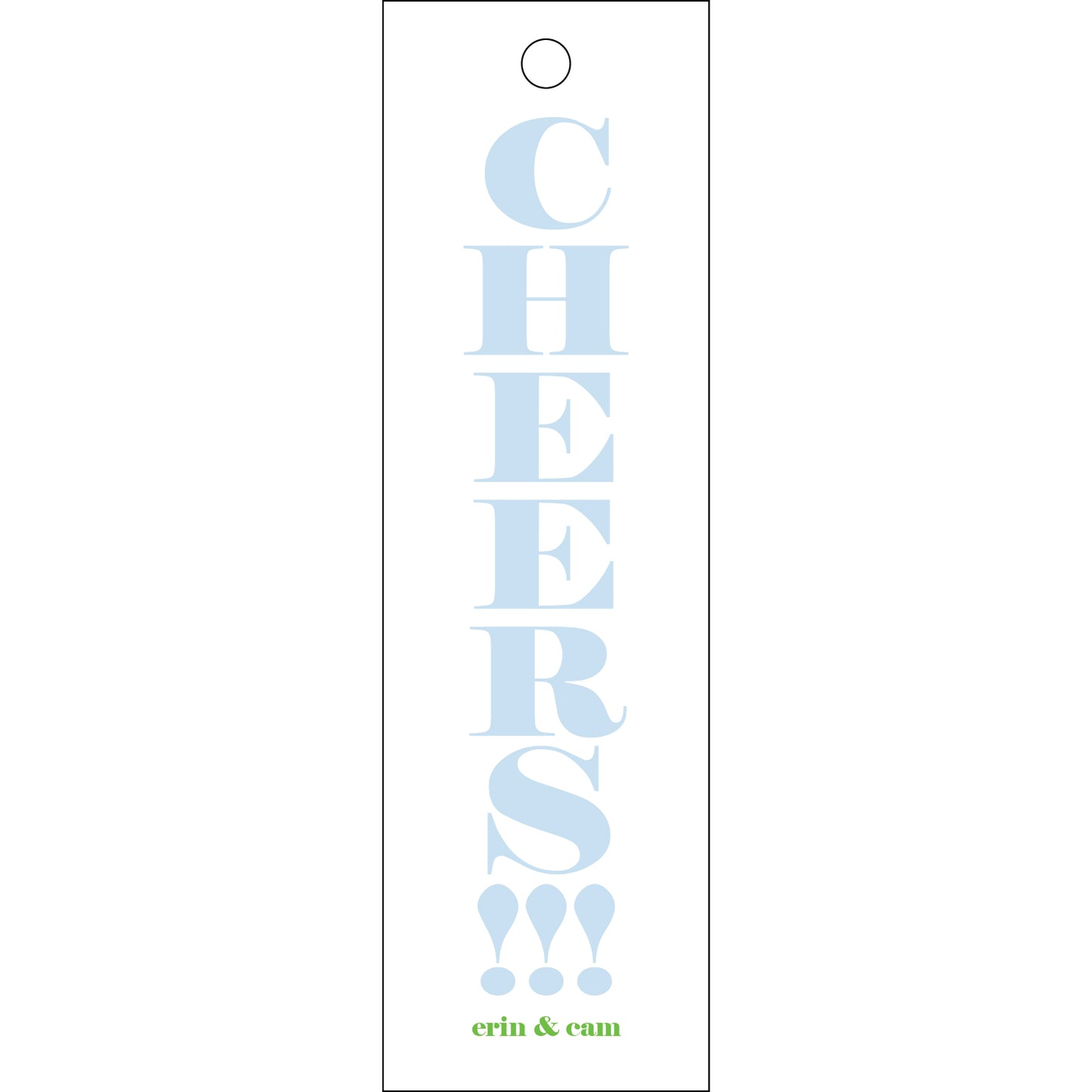 Personalized Gift Tag - T322