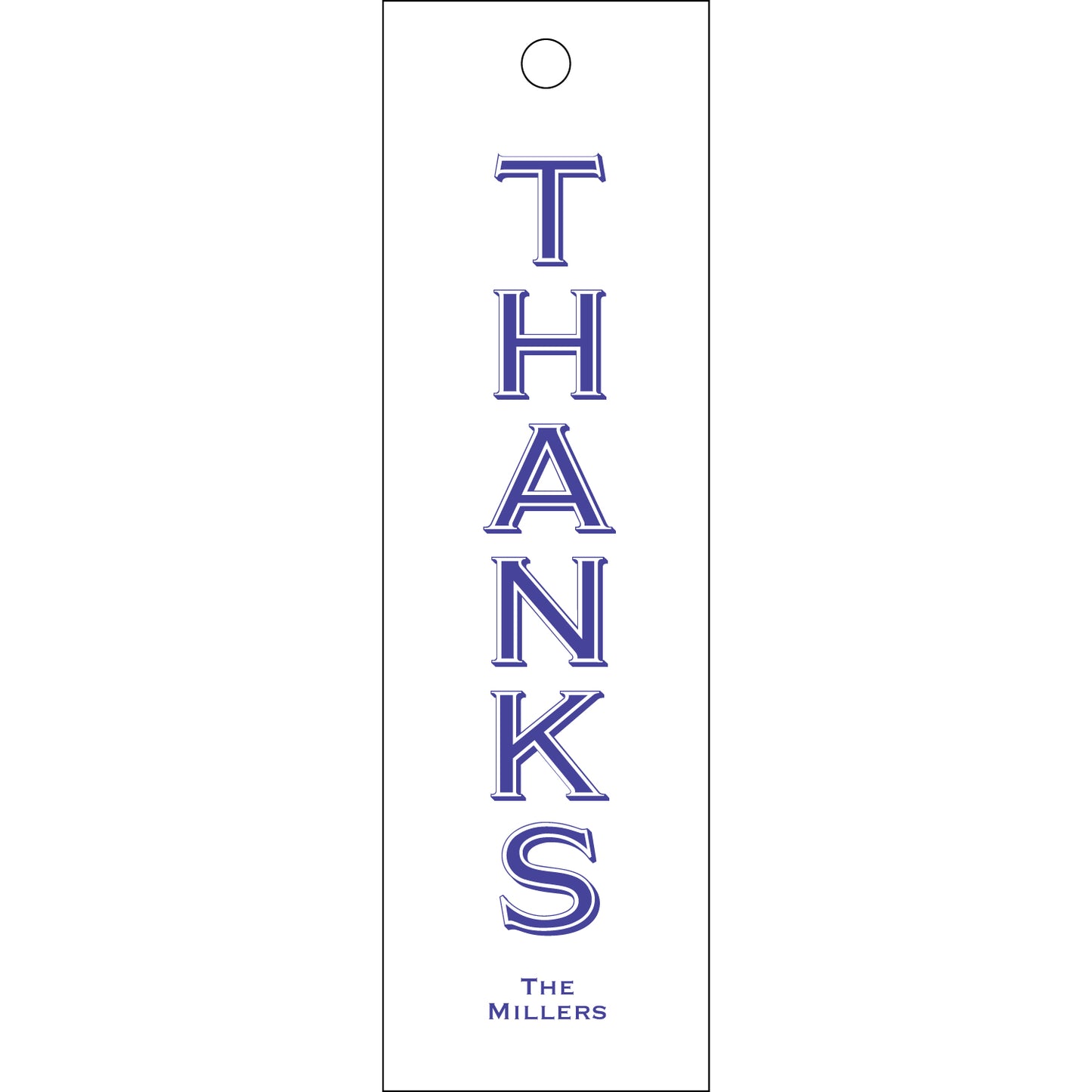 Personalized Gift Tag - T323