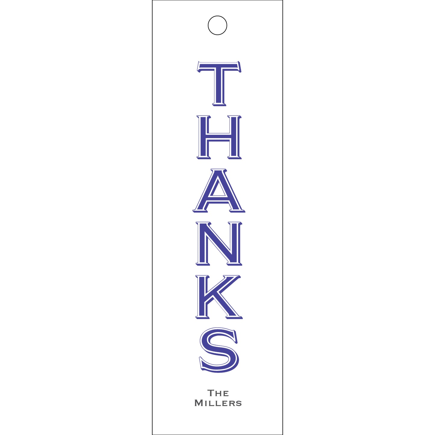 Personalized Gift Tag - T323