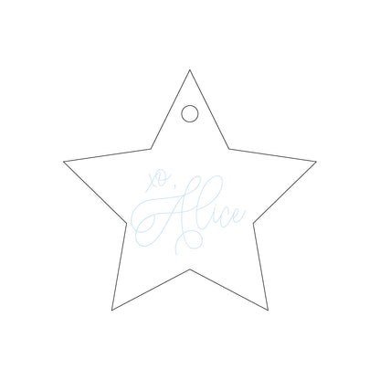 Personalized Gift Tag - T324