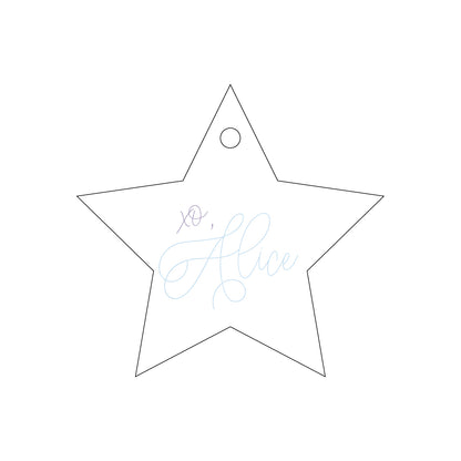 Personalized Gift Tag - T324