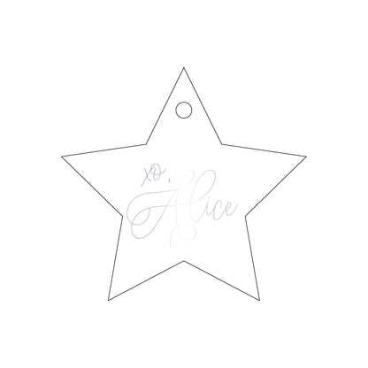 Personalized Gift Tag - T324