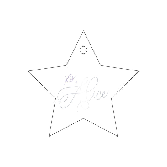 Personalized Gift Tag - T324