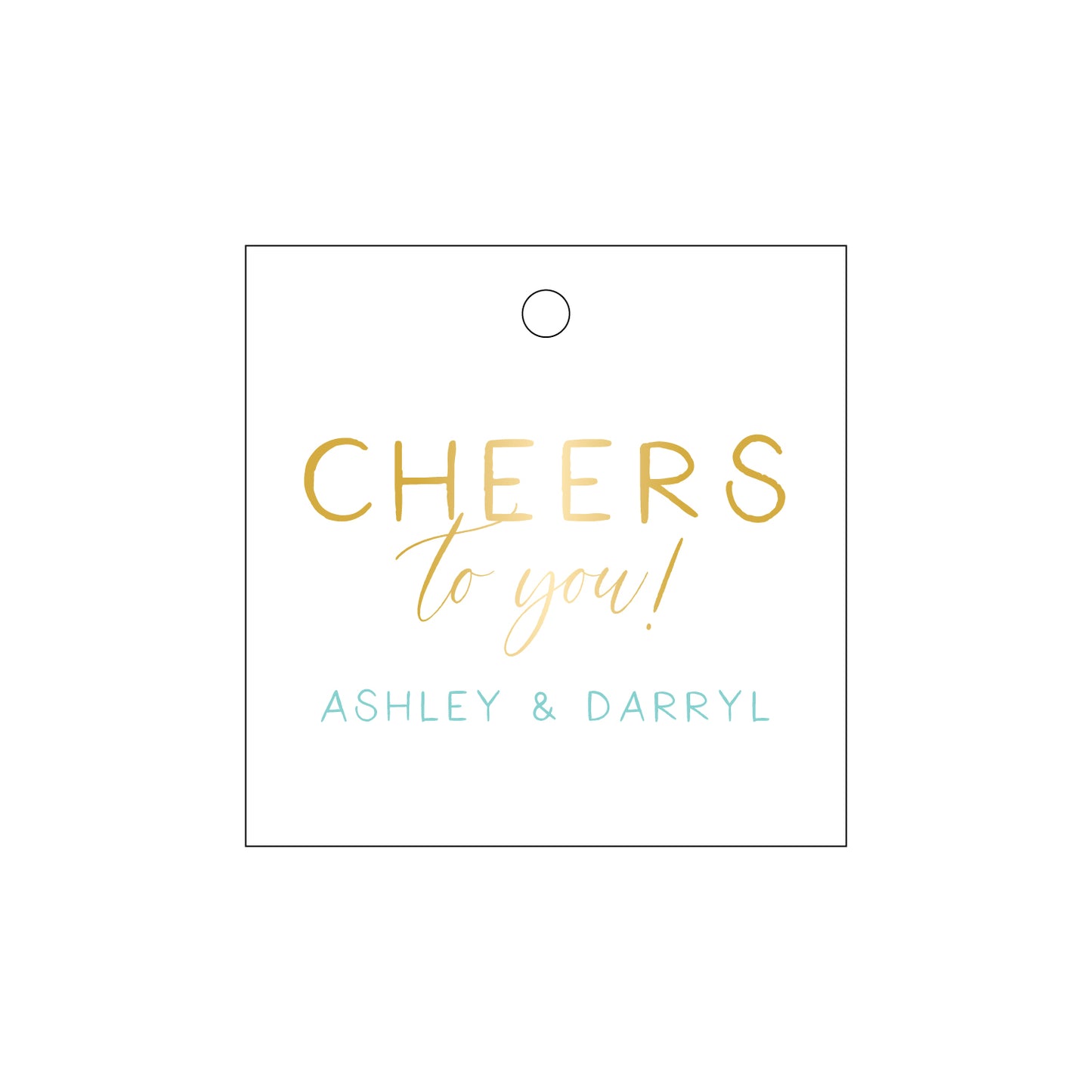 Personalized Gift Tag - T325