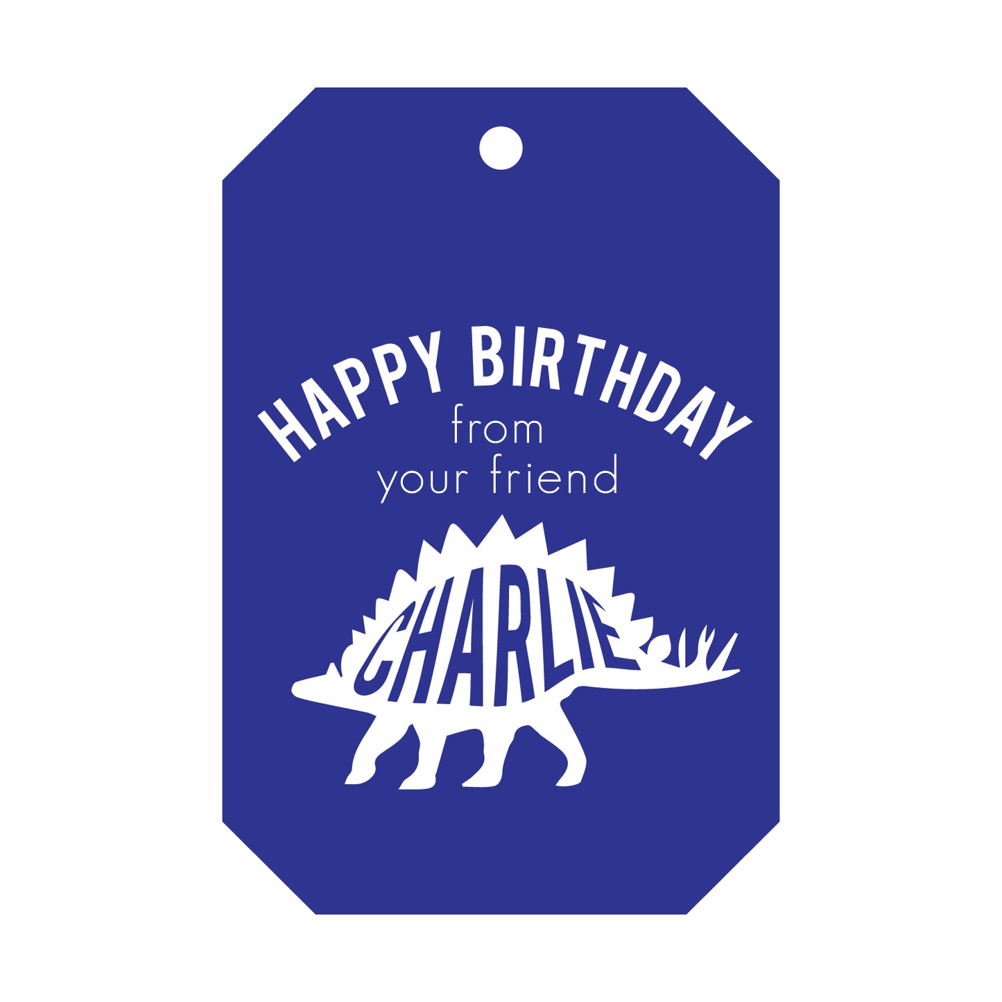 Personalized Gift Tag - T326