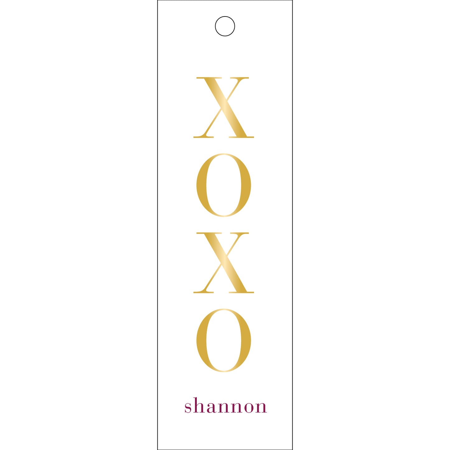 Personalized Gift Tag - T328