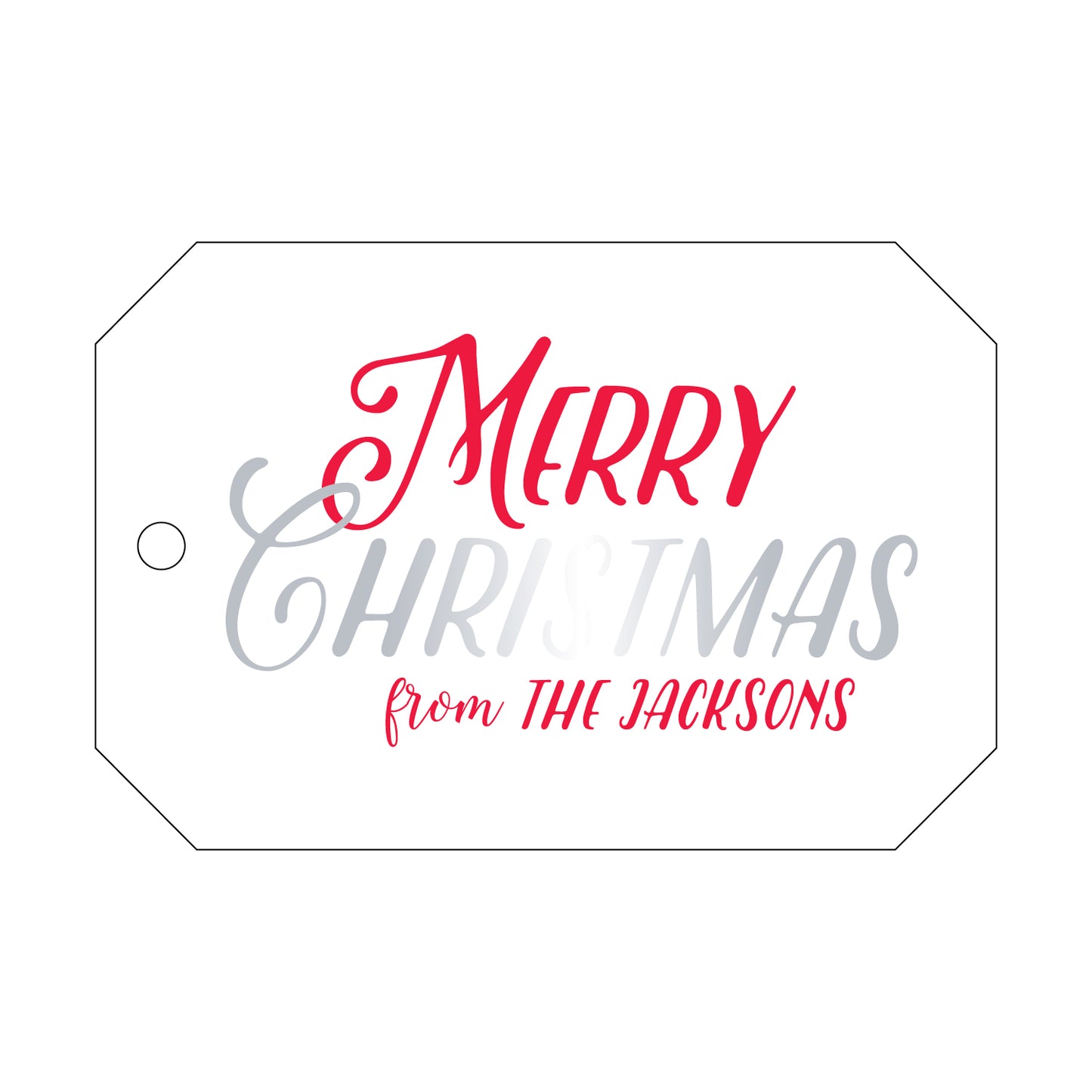 Personalized Gift Tag - T32