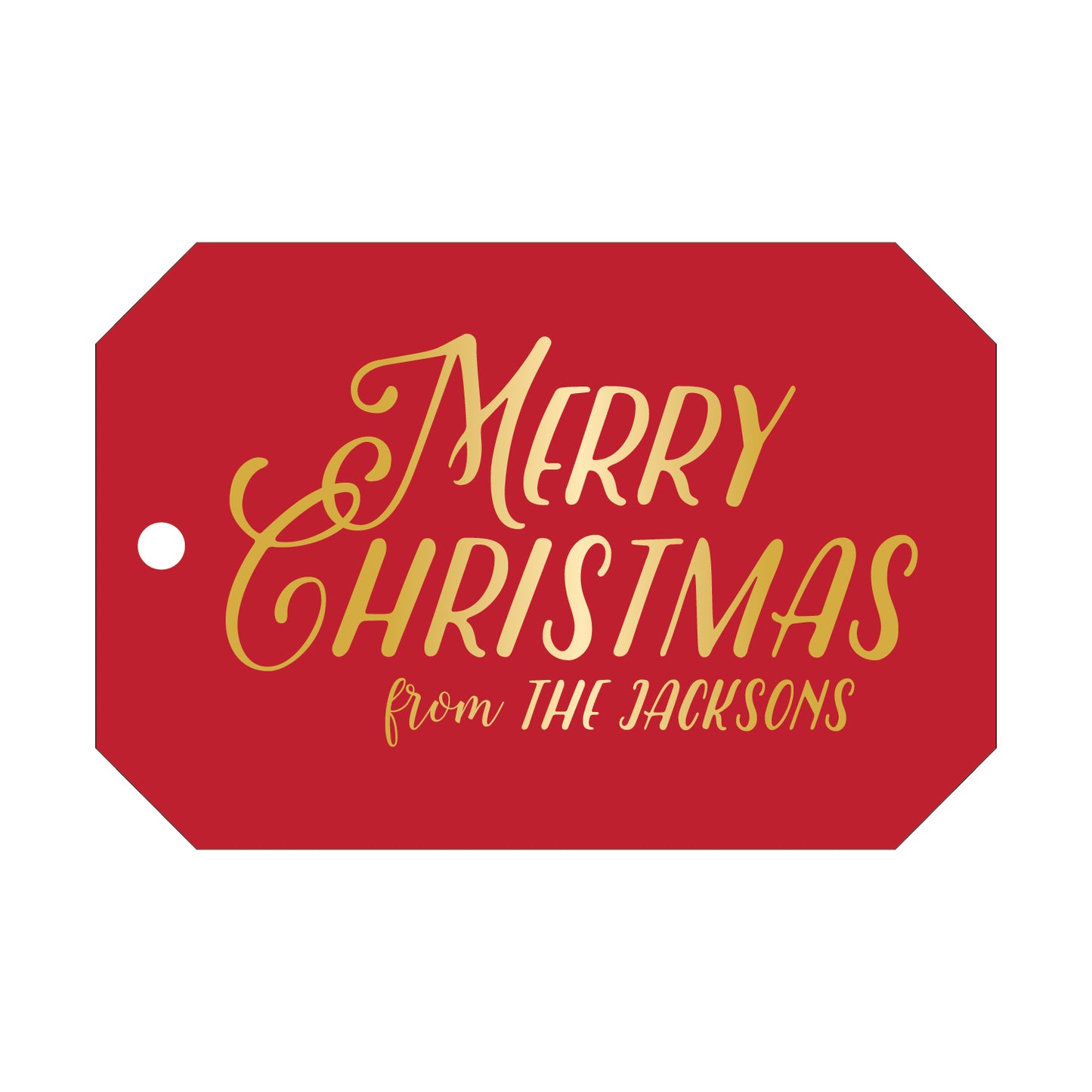 Personalized Gift Tag - T32