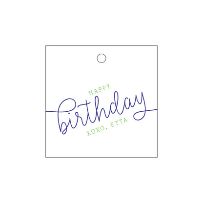 Personalized Gift Tag - T331