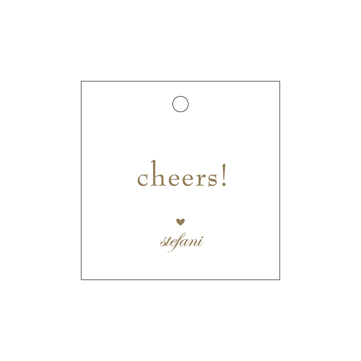 Personalized Gift Tag - T334