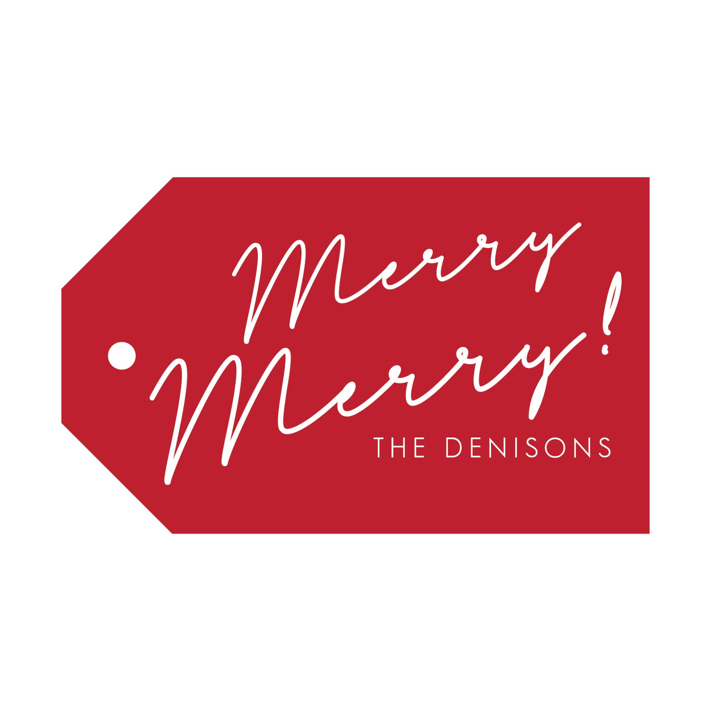 Personalized Gift Tag - T335