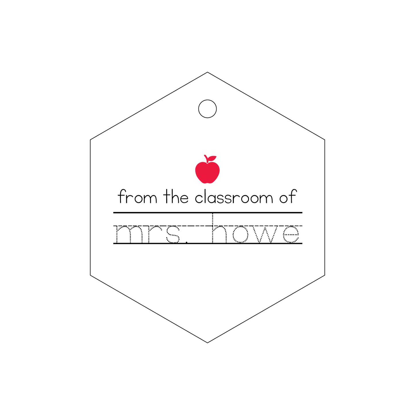 Personalized Gift Tag - T336