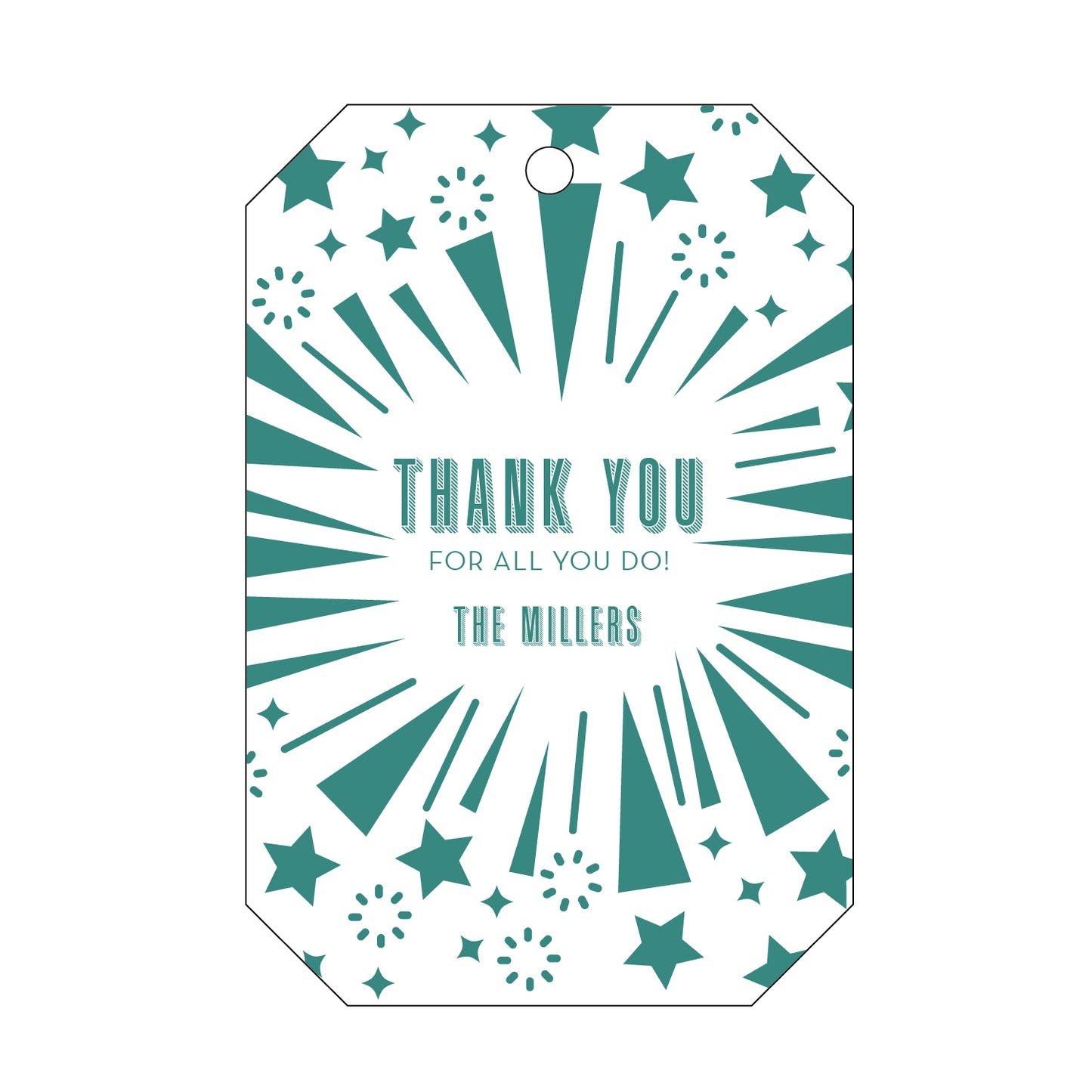 Personalized Gift Tag - T337