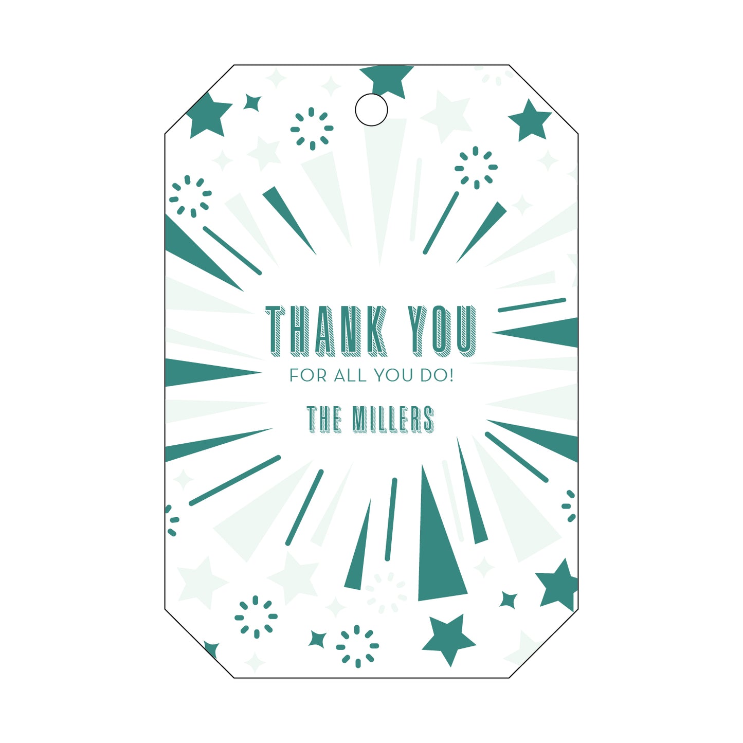 Personalized Gift Tag - T337