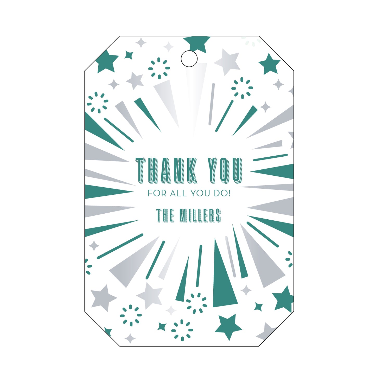 Personalized Gift Tag - T337