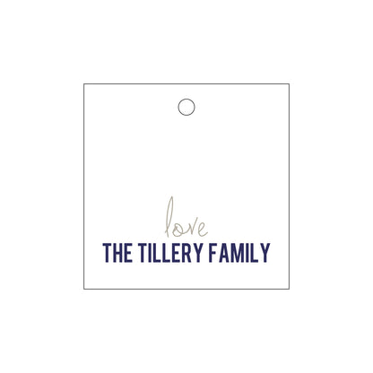 Personalized Gift Tag - T339