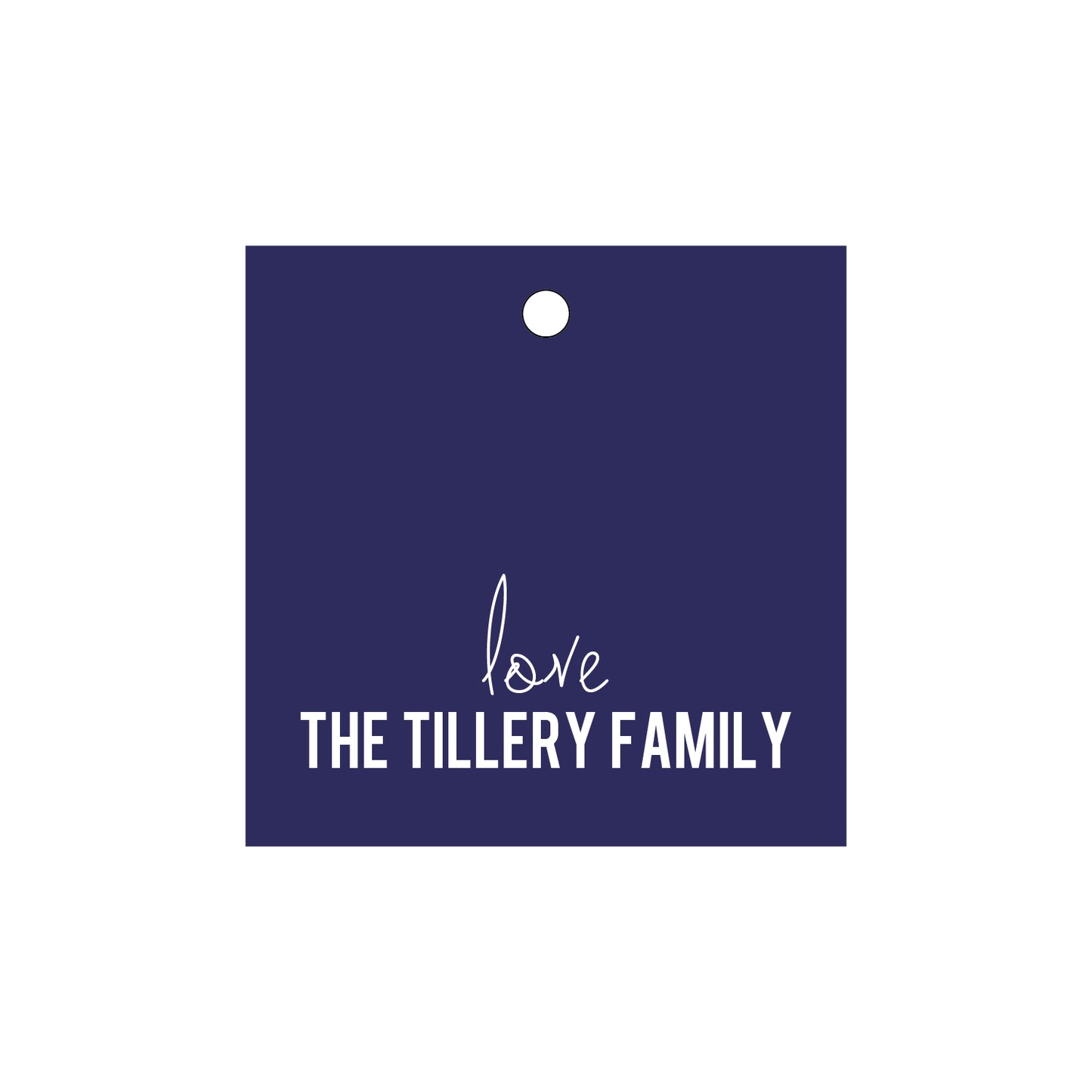 Personalized Gift Tag - T339