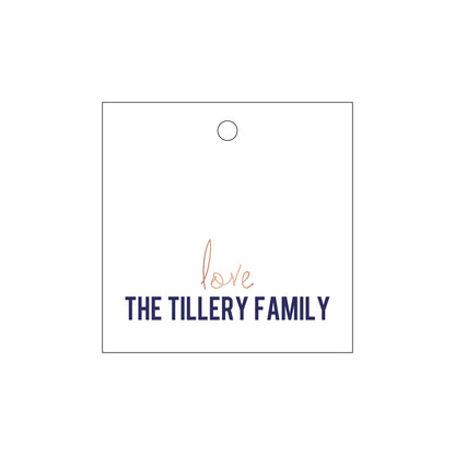 Personalized Gift Tag - T339