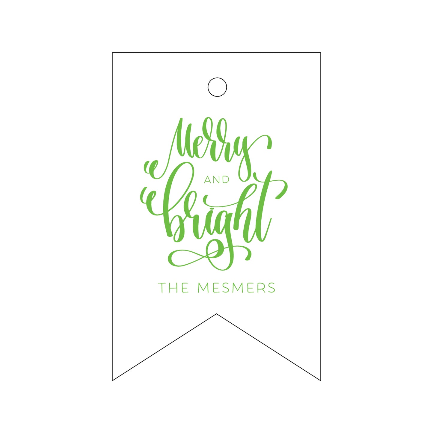 Personalized Gift Tag - T340