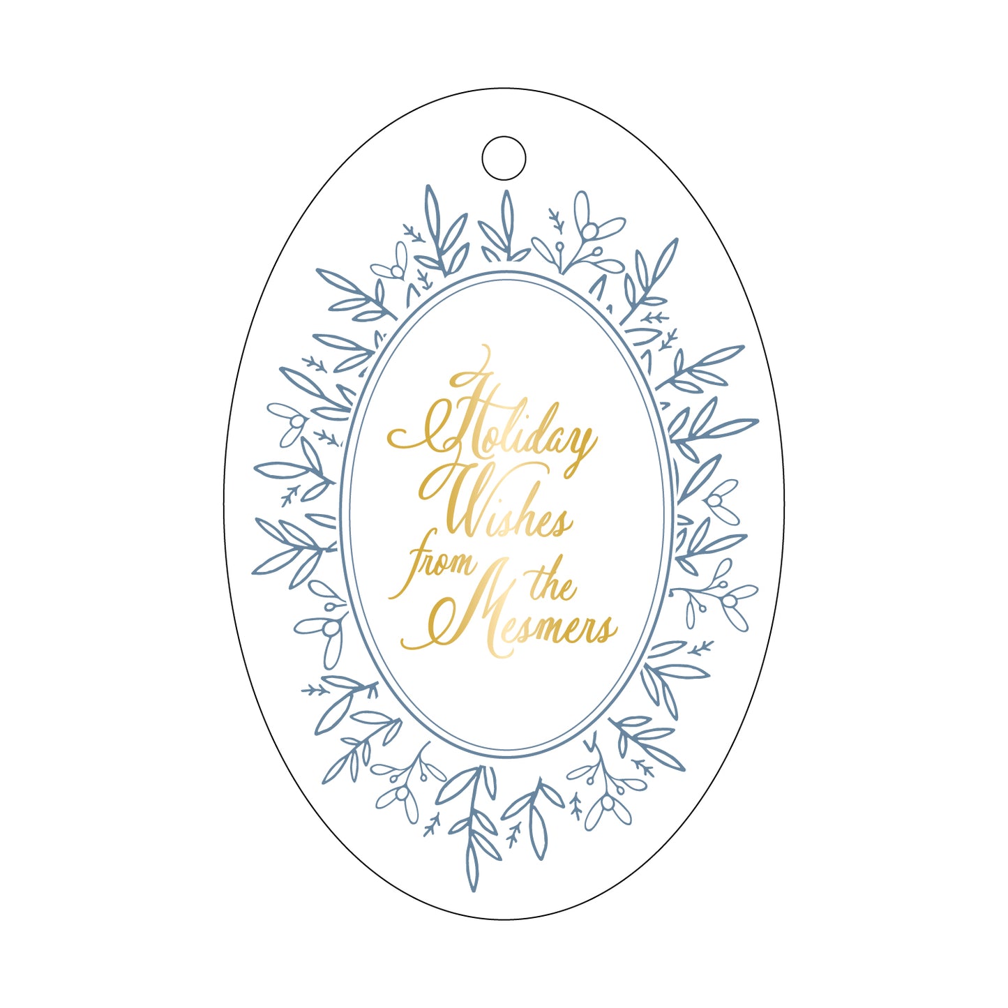 Personalized Gift Tag - T341