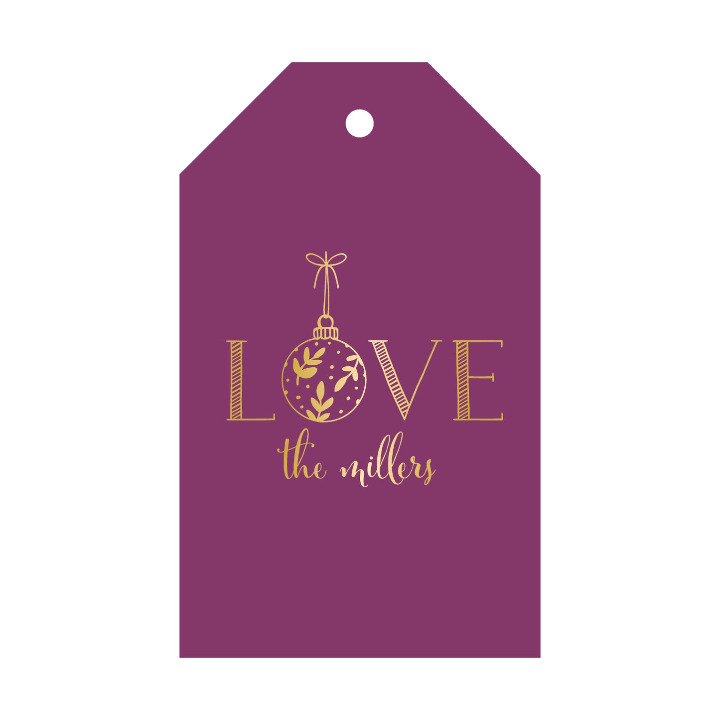 Personalized Gift Tag - T342