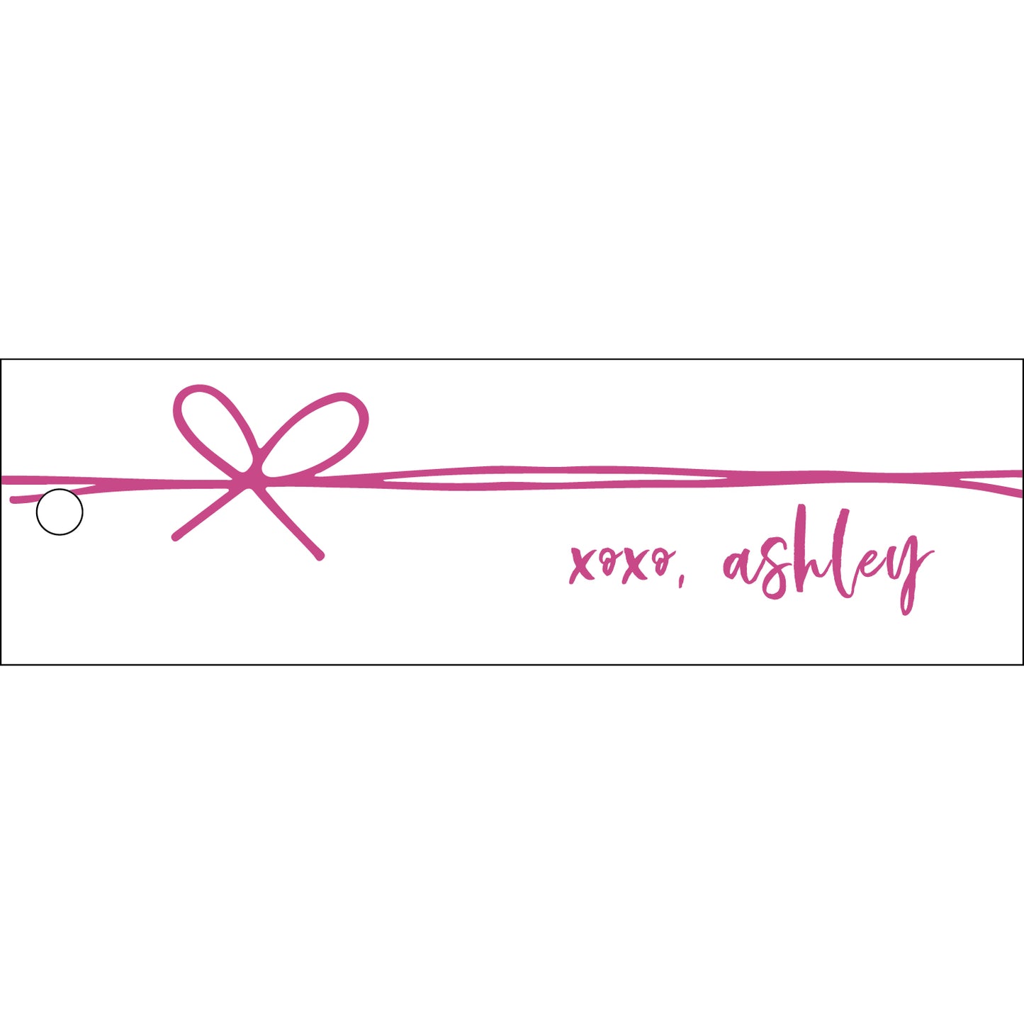 Personalized Gift Tag - T345