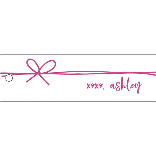 Personalized Gift Tag - T345