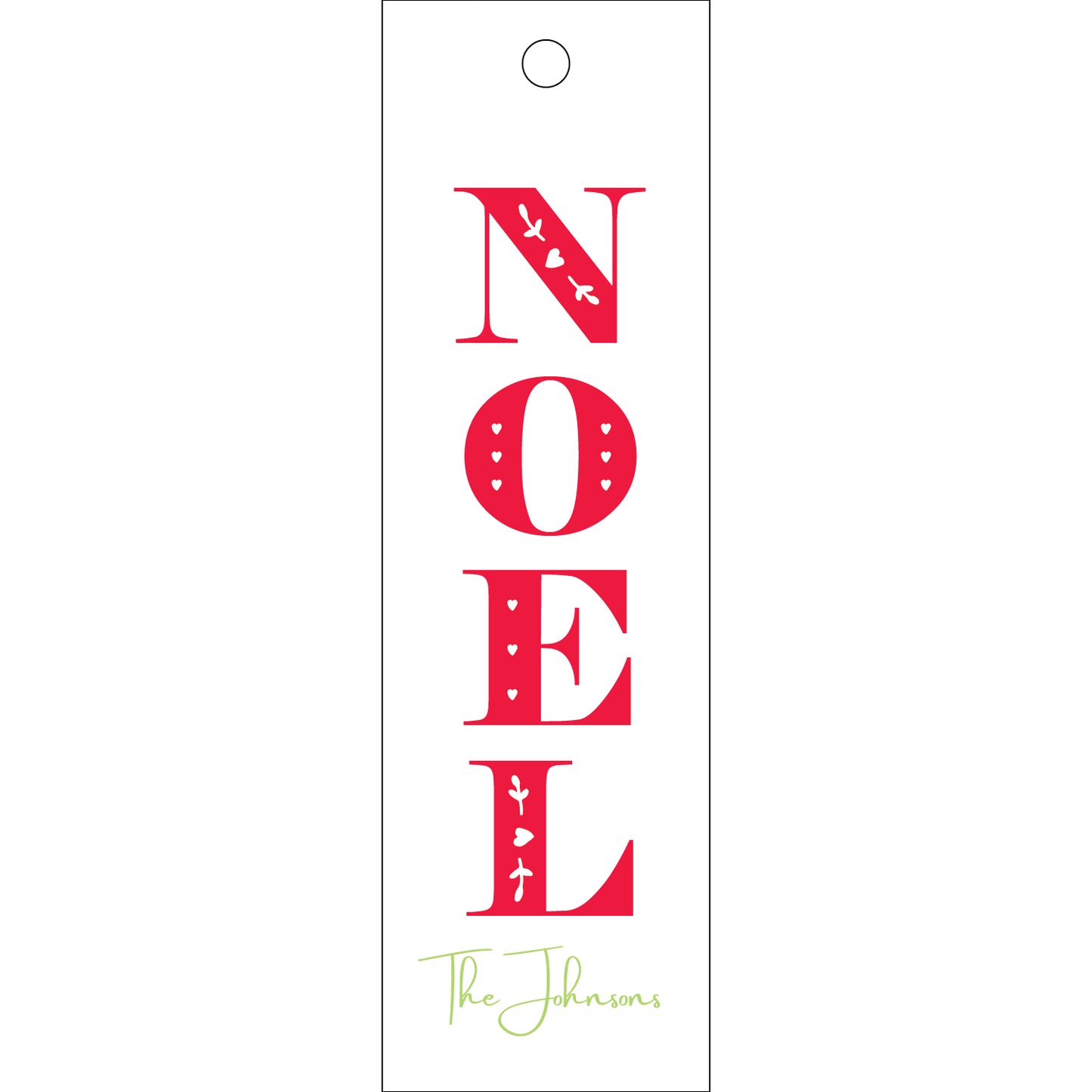 Personalized Gift Tag - T346