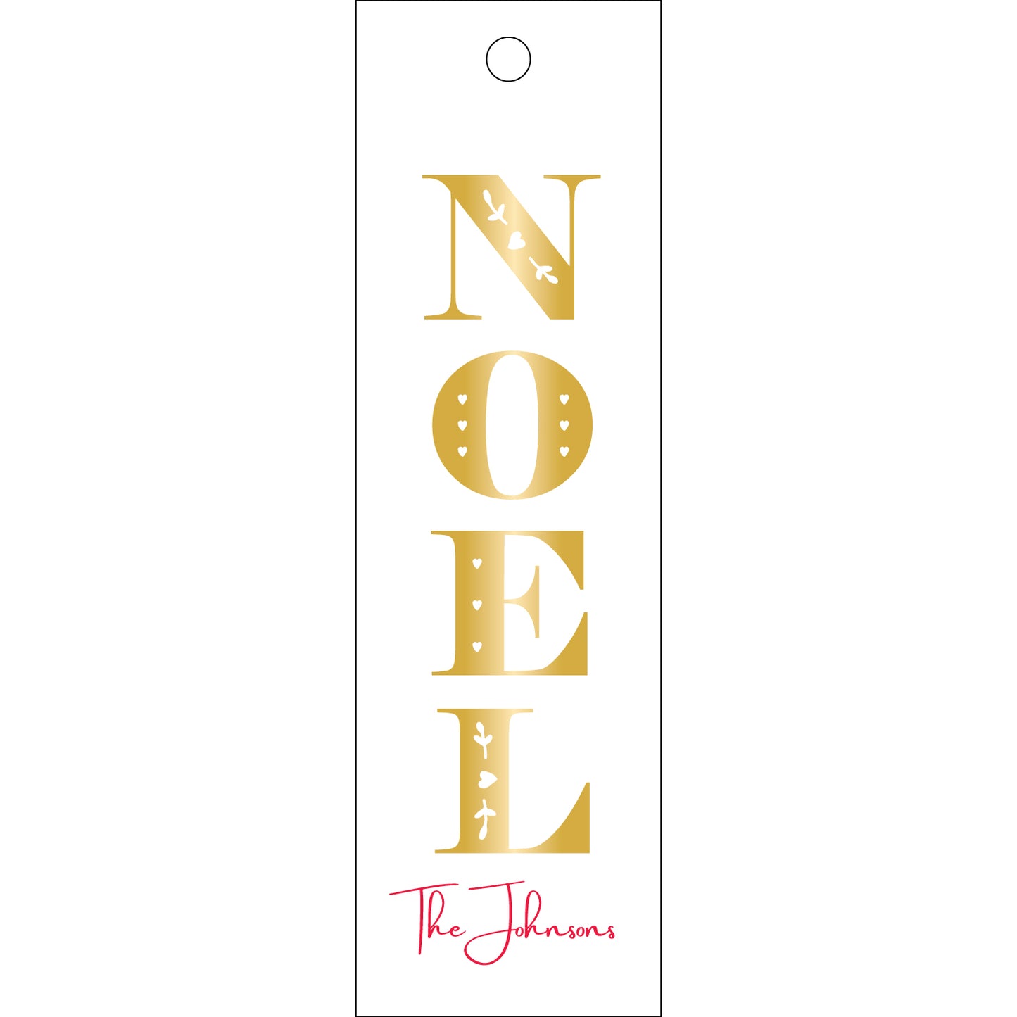 Personalized Gift Tag - T346