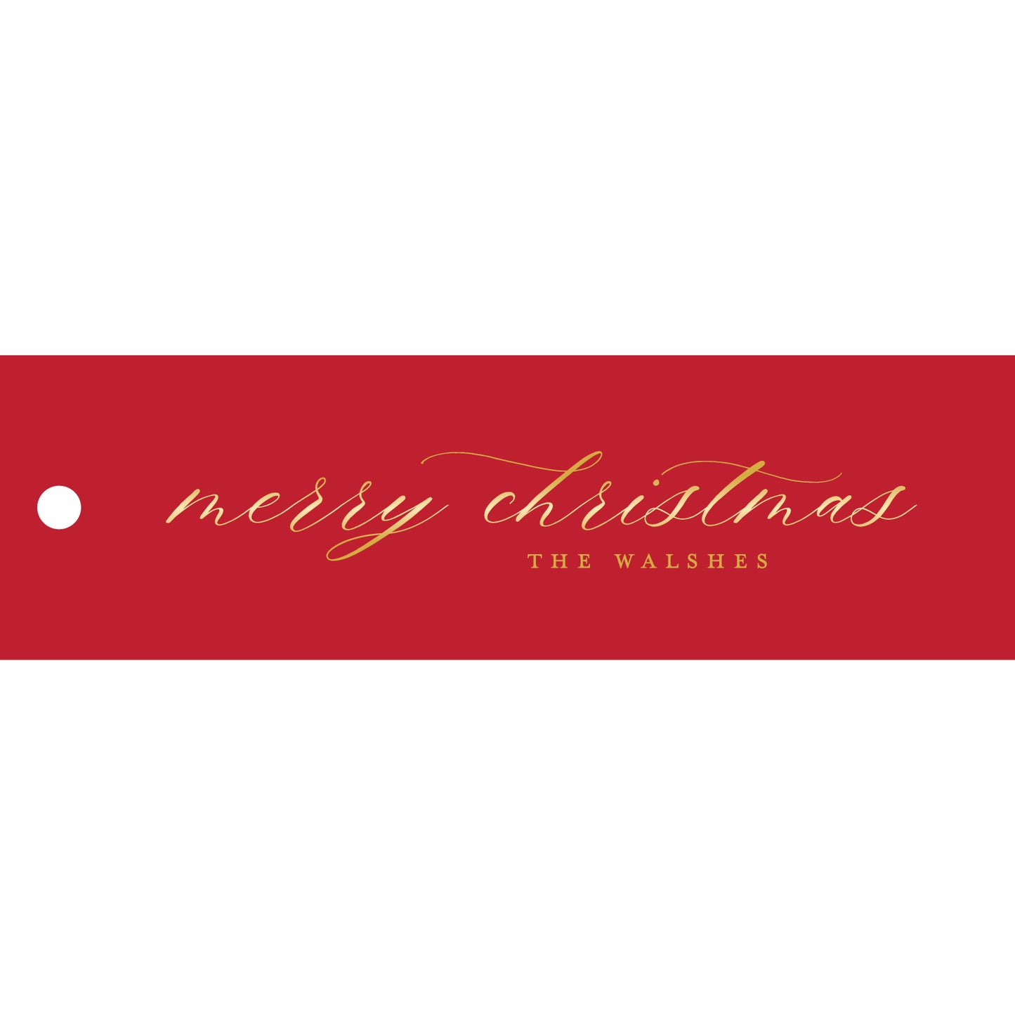 Personalized Gift Tag - T347