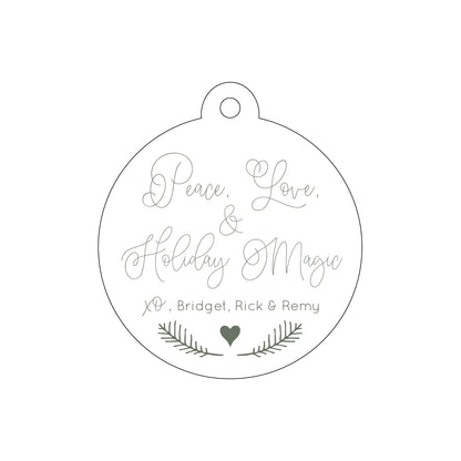 Personalized Gift Tag - T348