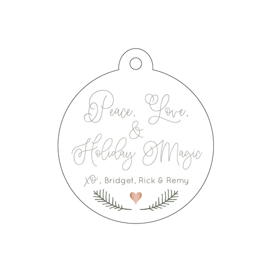 Personalized Gift Tag - T348