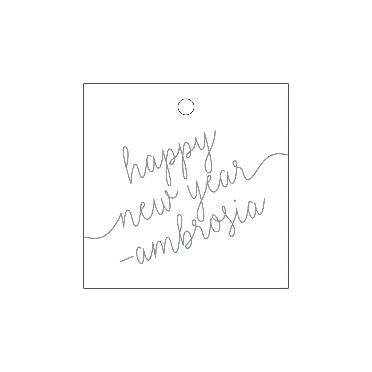 Personalized Gift Tag - T349