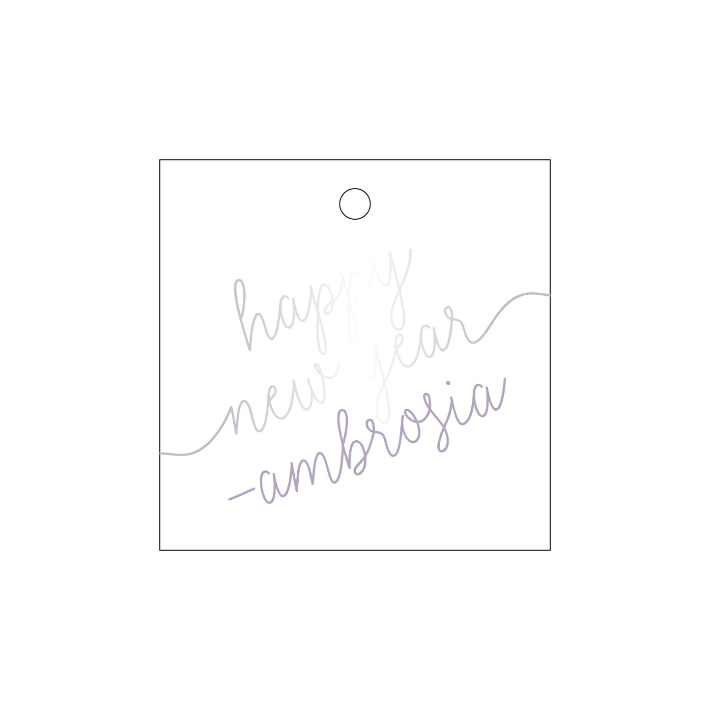 Personalized Gift Tag - T349