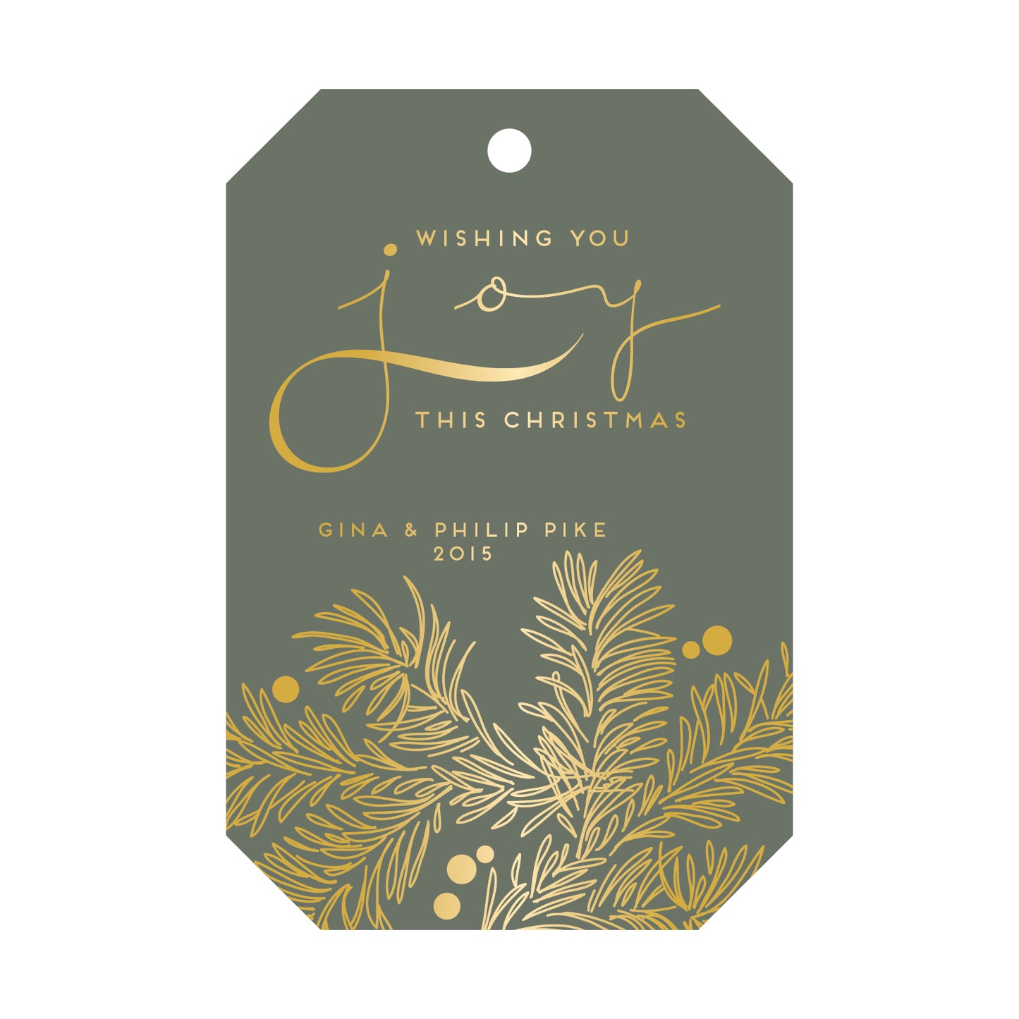 Personalized Gift Tag - T34