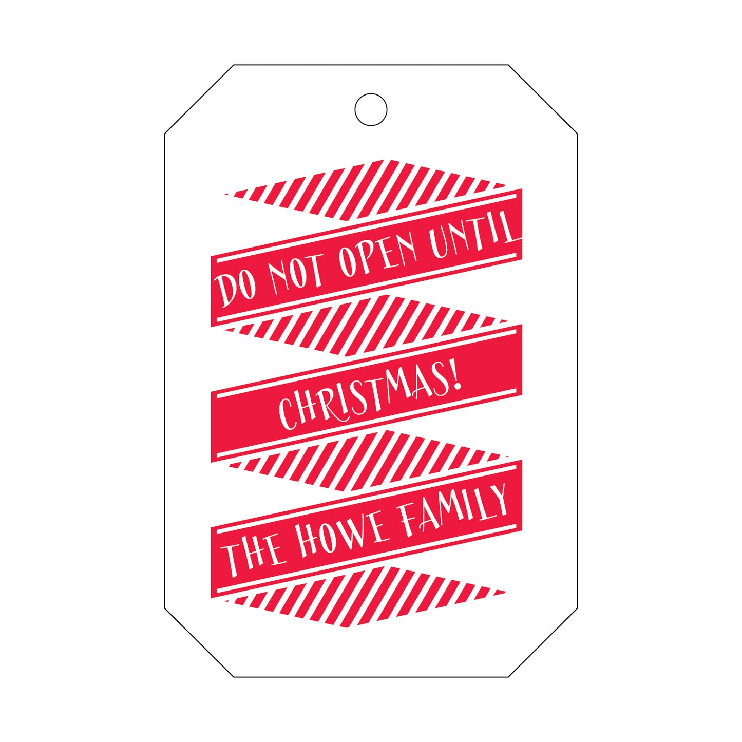 Personalized Gift Tag - T35