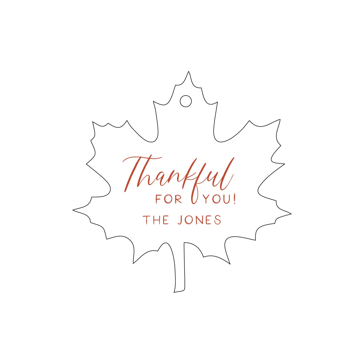 Personalized Gift Tag - T351