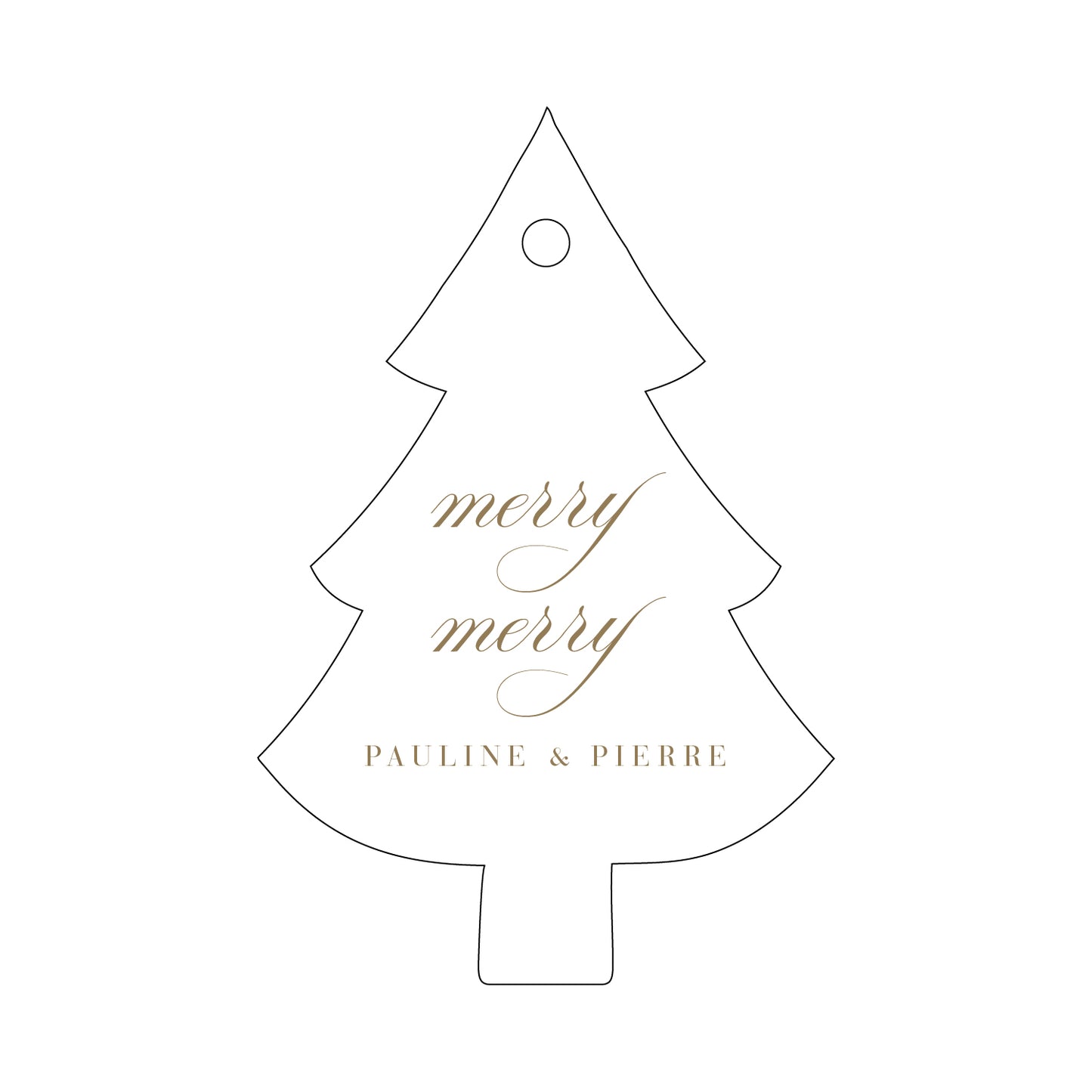 Personalized Gift Tag - T354