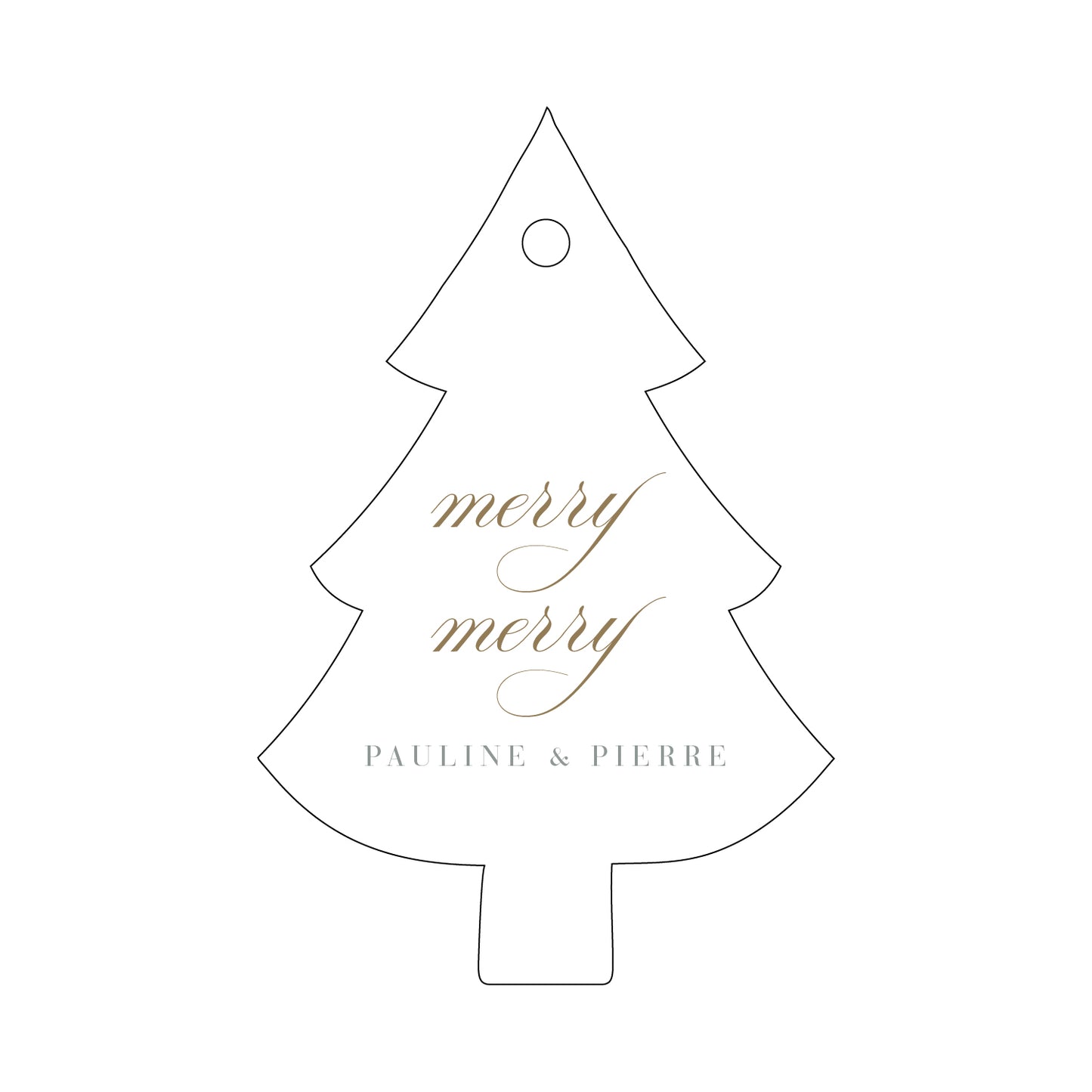 Personalized Gift Tag - T354