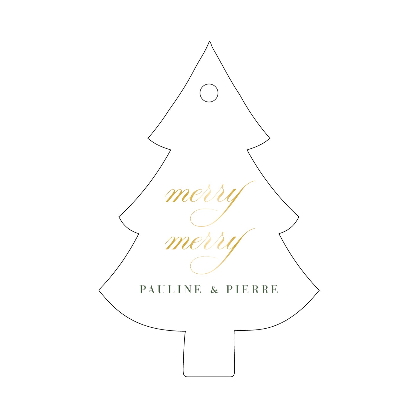 Personalized Gift Tag - T354