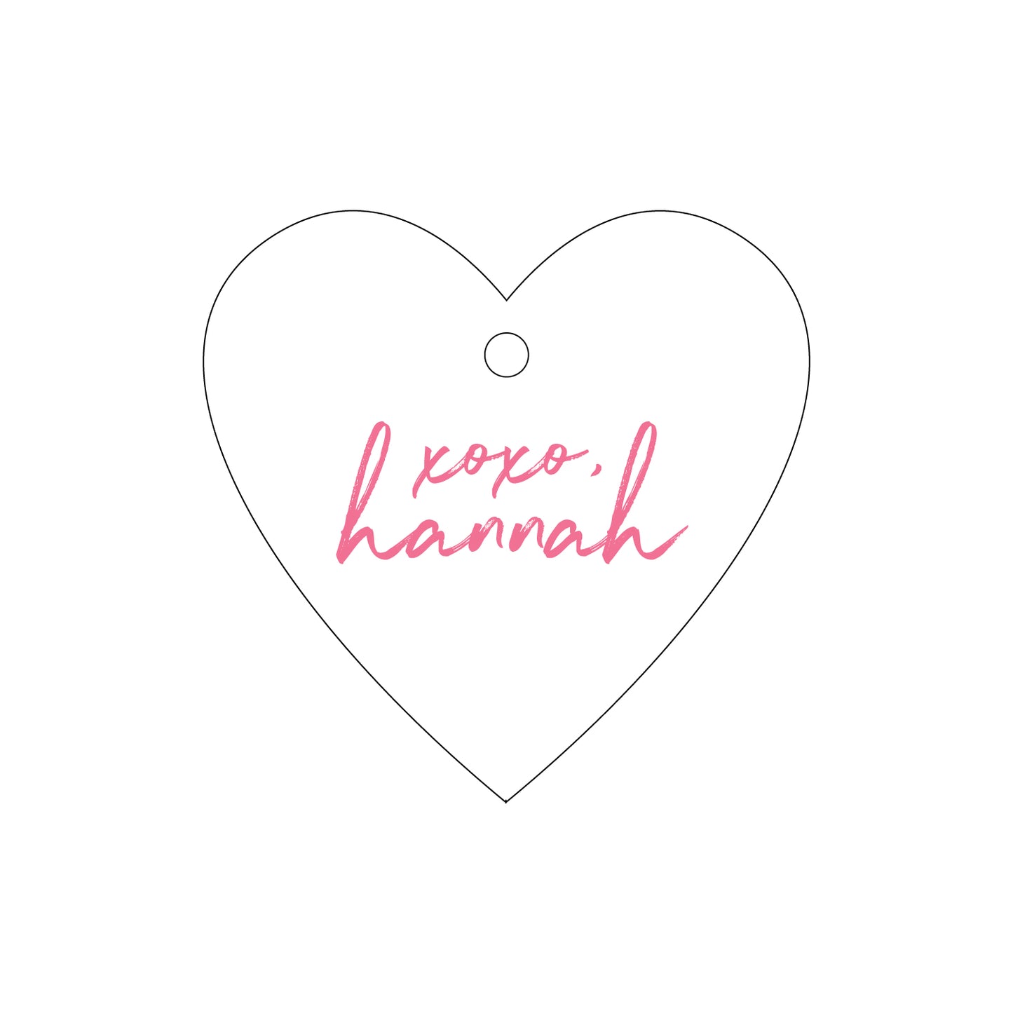 Personalized Gift Tag - T355